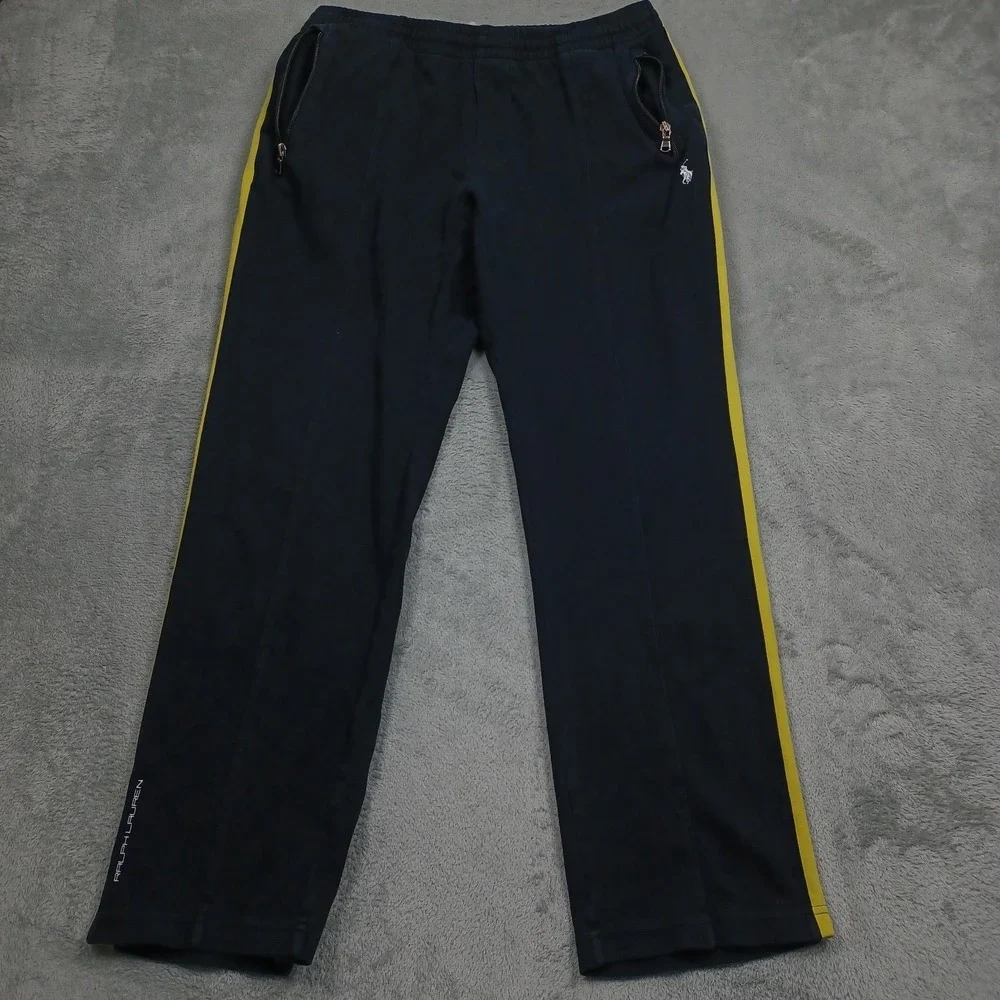Polo Ralph Lauren Pants Mens Medium Black Performance Activewear Casual